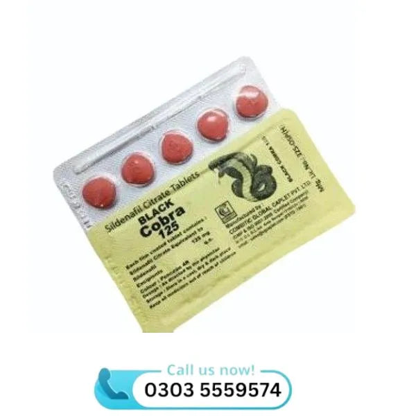 Black Cobra 125mg Tablets