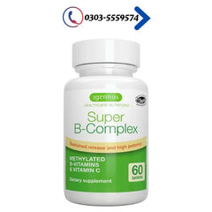 Super B-Complex Methylated B Vitamins Tablets In Pakistan