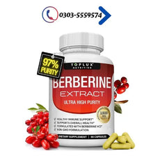 Toplux Nutrition Berberine Extract Capsules In Pakistan
