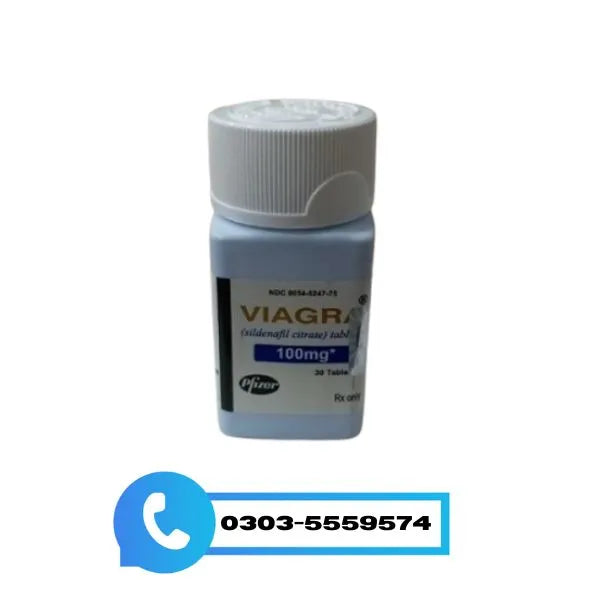 Viagra 100mg 30 Tablets Bottle