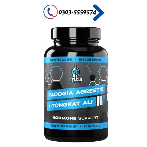 eFlow Nutrition Fadogia Agrestis + Tongkat Ali Capsules Price In Pakistan