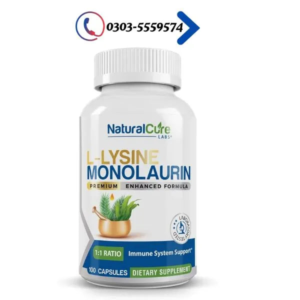 Natural Cure Labs L-Lysine + Monolaurin Price In Pakistan