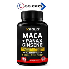 X Gold Health Maca Plus Panax Ginseng Capsules Price In Pakistan